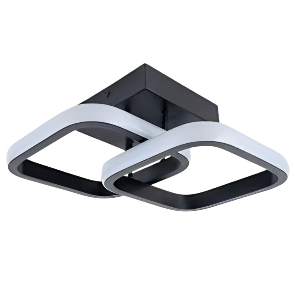 Luminária Teto Quadrado Sobrepor 22w 3 em 1