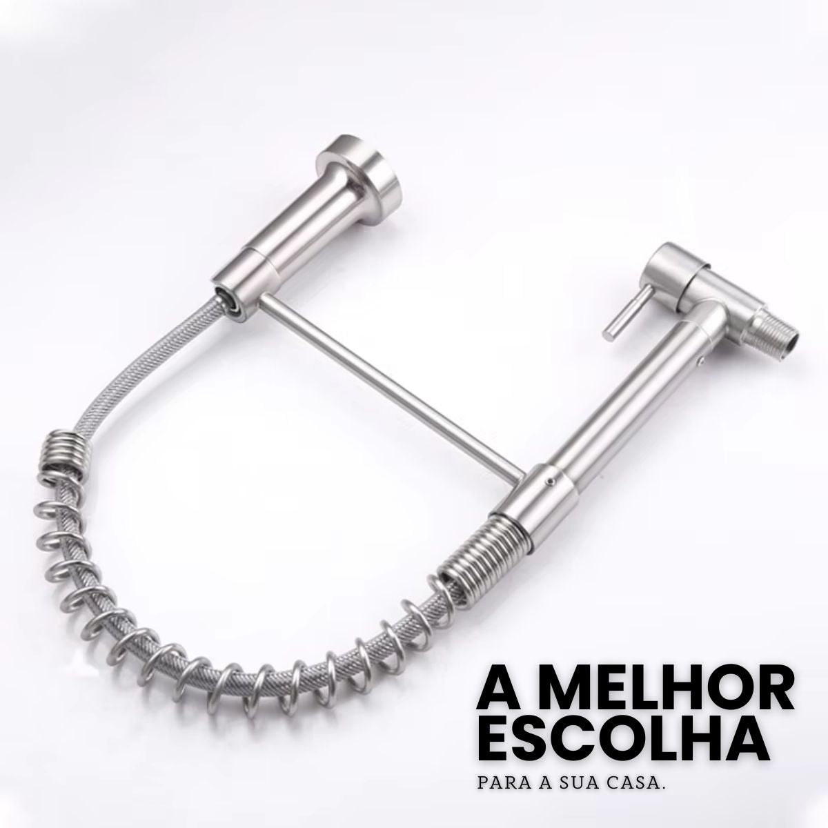 Torneira Parede Gourmet Mola - Modelo Martina - Cromado Fosco