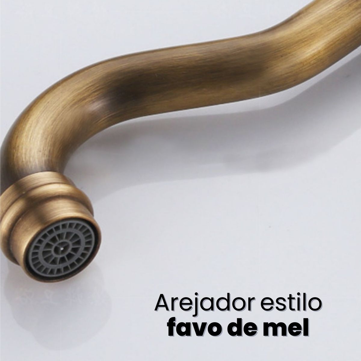 Torneira Bancada Misturador - Modelo Mini Victoria - Bronze